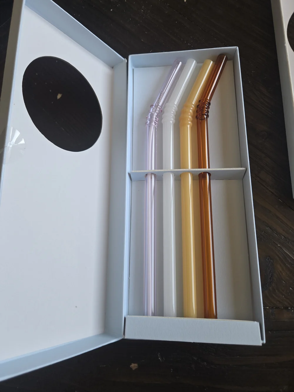 HAY SIP Spiral Glass Straws - Multicolor